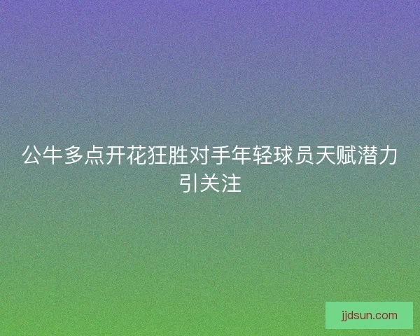 公牛多点开花狂胜对手年轻球员天赋潜力引关注